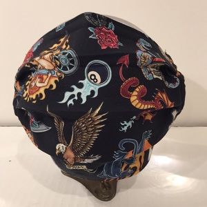 Fun themed pleated surgical style cotton face mask